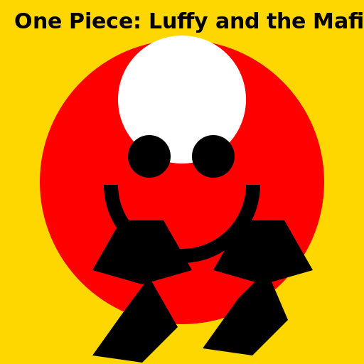 Luffy and the Mafia Crew - DrawGPT