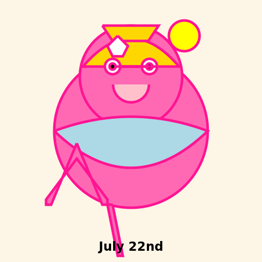 A Cusp of Oscillation Woman Born on July 22nd as a Fairy - DrawGPT