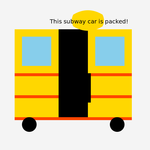 Comic Strip on the Subway - DrawGPT