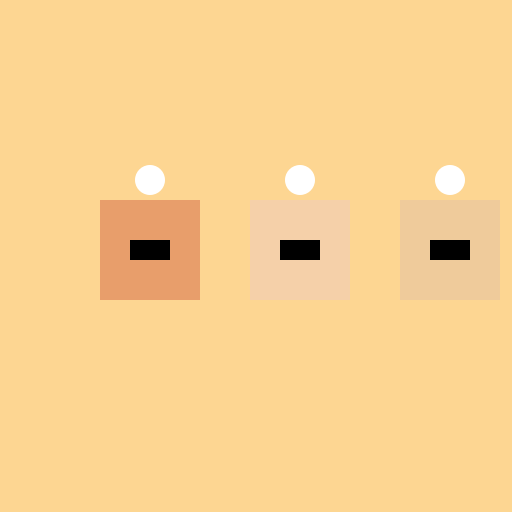 Baby Foxes Different Colors Together - DrawGPT