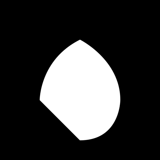 Black and White Leaf Vector Drawing - DrawGPT