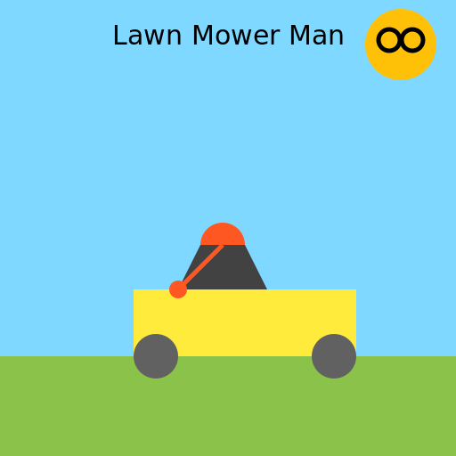 Lawn Mower Man - DrawGPT