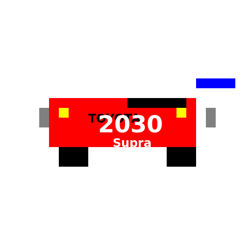 2030 Toyota Race Car Supra - DrawGPT