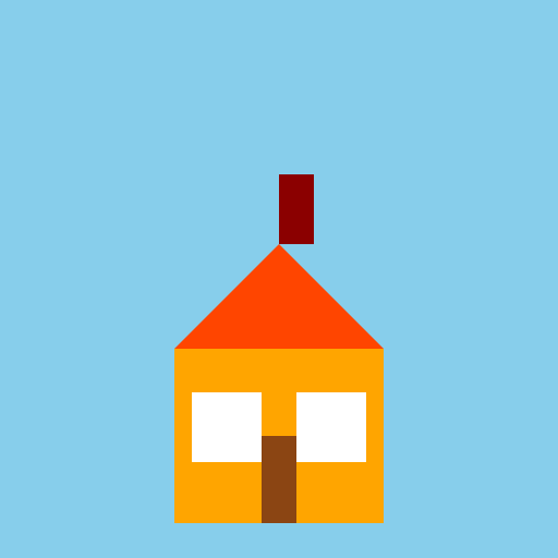 Cute House - DrawGPT