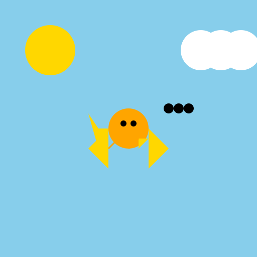 Happy Birdie in the Sky - DrawGPT