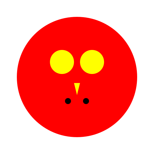 Dragon with Yellow Teeth and Red Eyes - DrawGPT