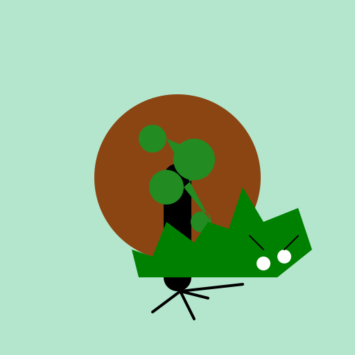 Mossy Mushroom and the Giant Grasshopper - DrawGPT