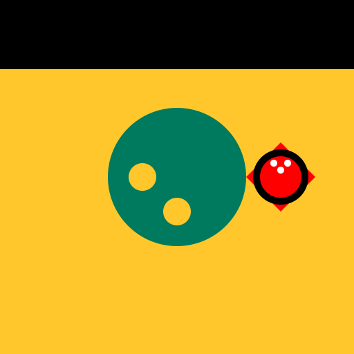 Springok eating a cockeril with the South African national flag as a background - DrawGPT