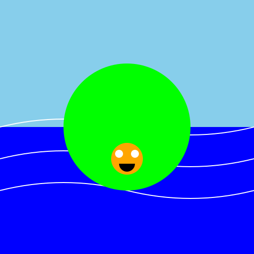 Jonah swallowed by a great fish - DrawGPT