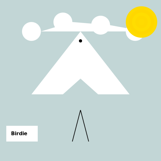 A Tall White Bird in the Mountain - DrawGPT