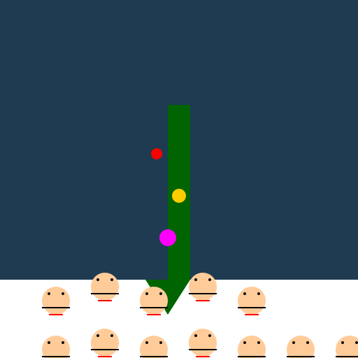 Christmas Scene with 12 Elves - DrawGPT