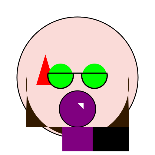 Anime Catgirl with Dark Brown Hair and Red Bangs - DrawGPT