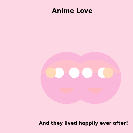 Anime Kissing Scene - DrawGPT