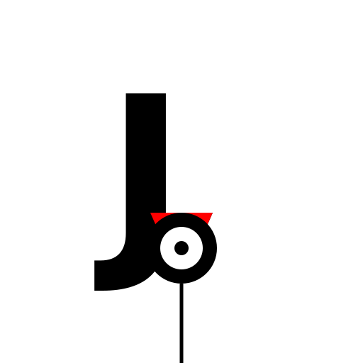 Anchor logo with J letter Concept - DrawGPT