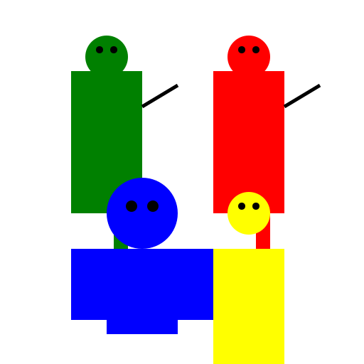 Soldier with Action Poses and FrontSide Views - DrawGPT