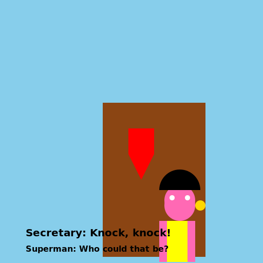 Superman's Unexpected Visitor - DrawGPT