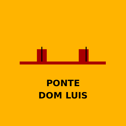 Ponte Dom Luis Logo - DrawGPT
