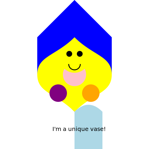 Unique vase shape - DrawGPT