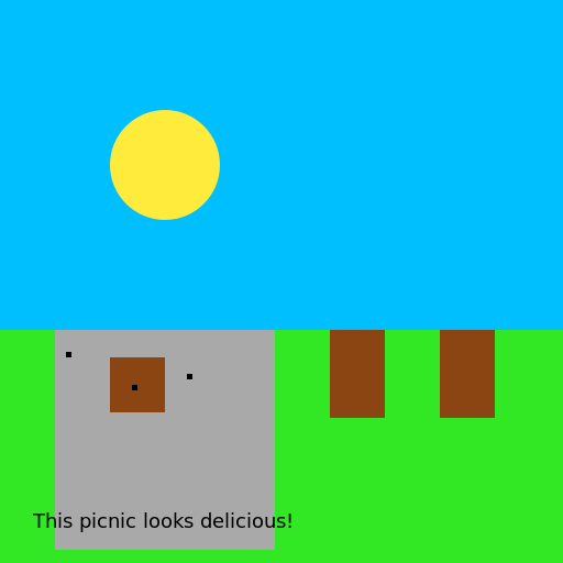 A Picnic in the Park - AI Prompt #11229 - DrawGPT