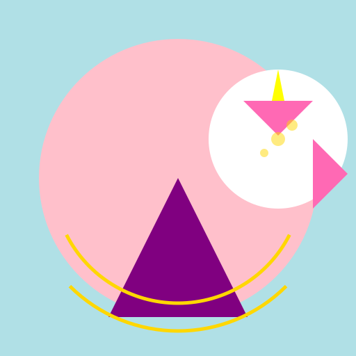 Luna dancing with the unicorn - DrawGPT