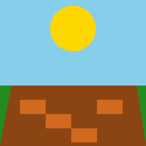 Bridge in Perspective with Forest and Sun - DrawGPT