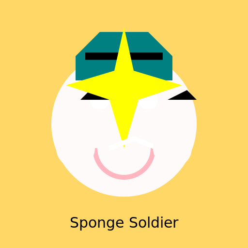 Sponge Soldier - DrawGPT