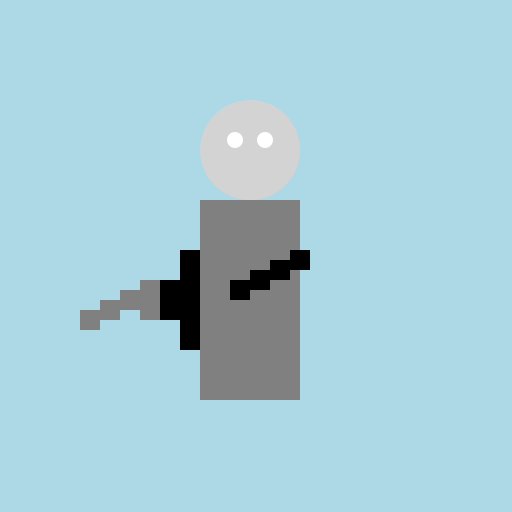 Realistic Character Holding an AK-47 Gun - DrawGPT