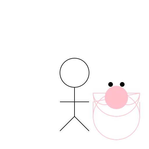 Woman Riding a Pig - DrawGPT