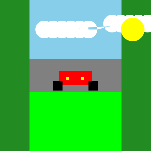 Car Racing Game Concept - DrawGPT
