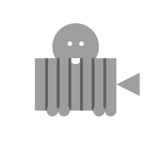 Gray Striped Cat - DrawGPT