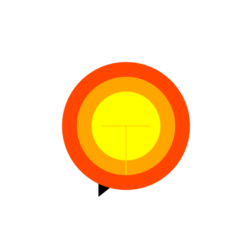 Scorpion Surrounded by Fire - DrawGPT