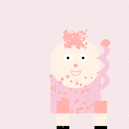 Sparkly Cute Cartoon Pony - DrawGPT