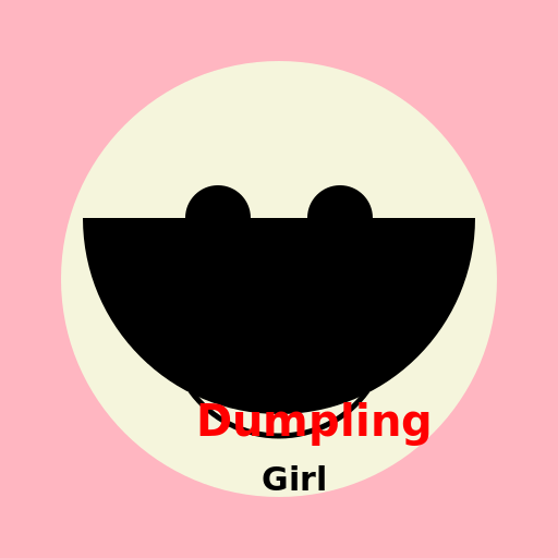 Dumpling Girl Tattoo - DrawGPT