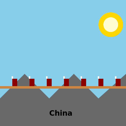 The Great Wall of China - DrawGPT