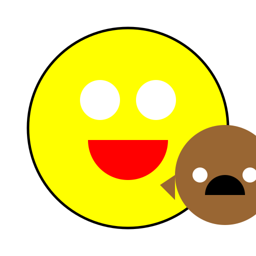 Egg with a Face and a Dog - DrawGPT