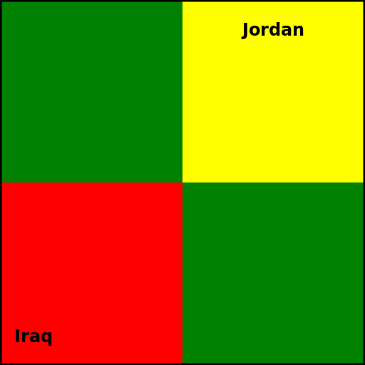 The United Country of Iraq and Jordan - DrawGPT