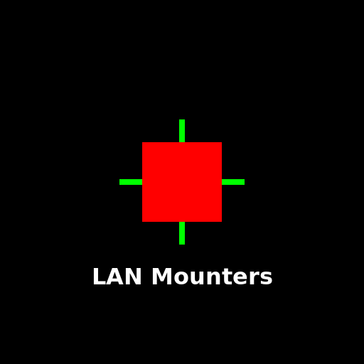 Logo for a LAN mounting company - DrawGPT