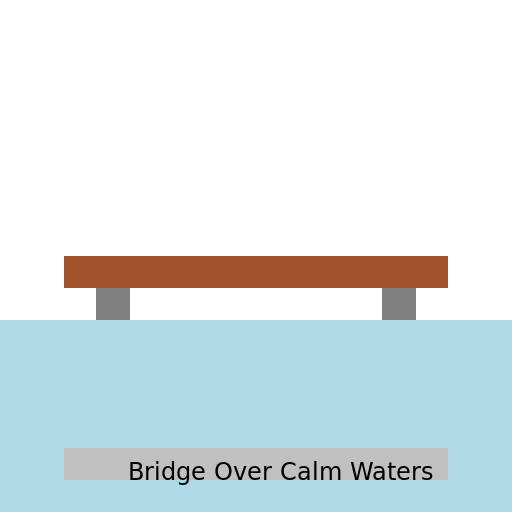 Bridge Over Calm Waters - DrawGPT