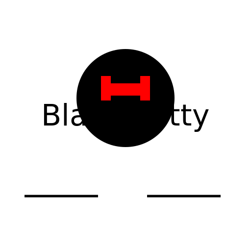 Black Betty in 1950's font style - DrawGPT