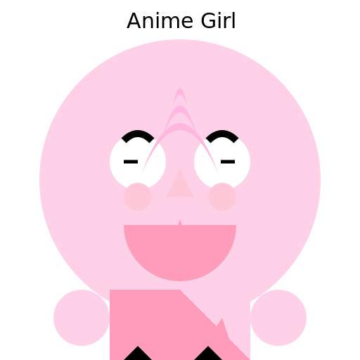 Anime Girl - DrawGPT