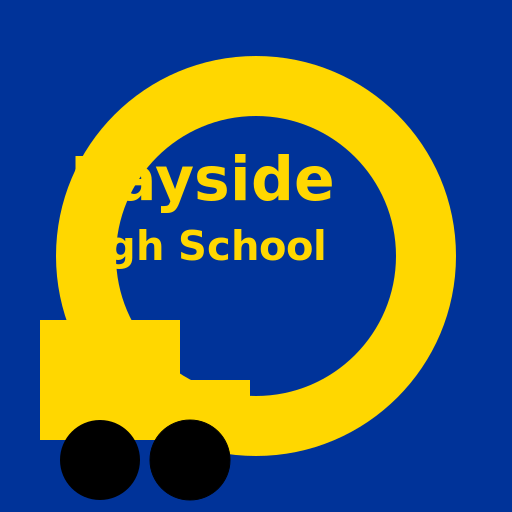 Bayside High School F1 Logo - DrawGPT