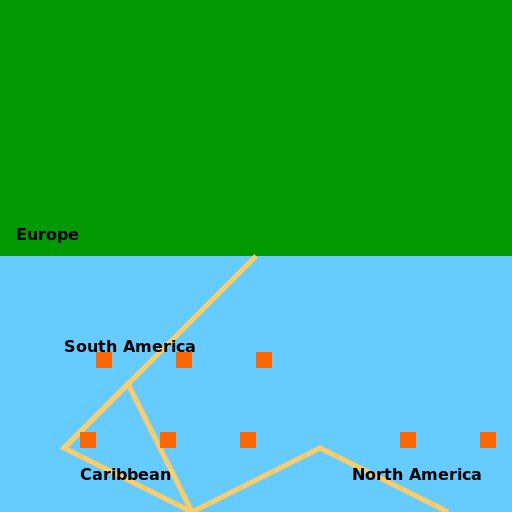 Sugar Trade Map - DrawGPT