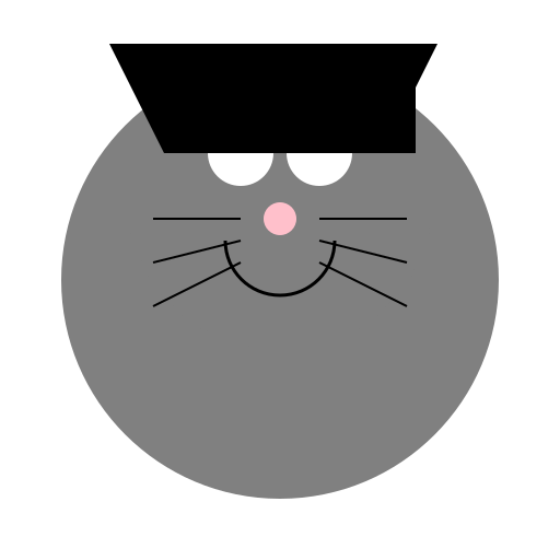 Cat with a Top Hat - DrawGPT