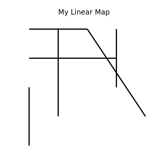 Linear Map Drawing - DrawGPT