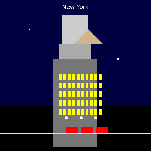 Lonely Sailboat in New York - DrawGPT