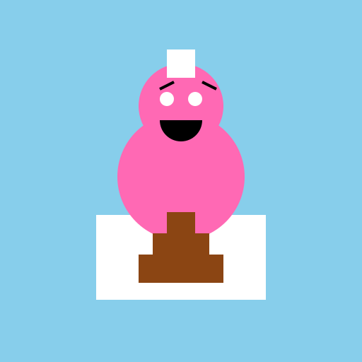 Cute Sad Troll in the Bathtub - DrawGPT