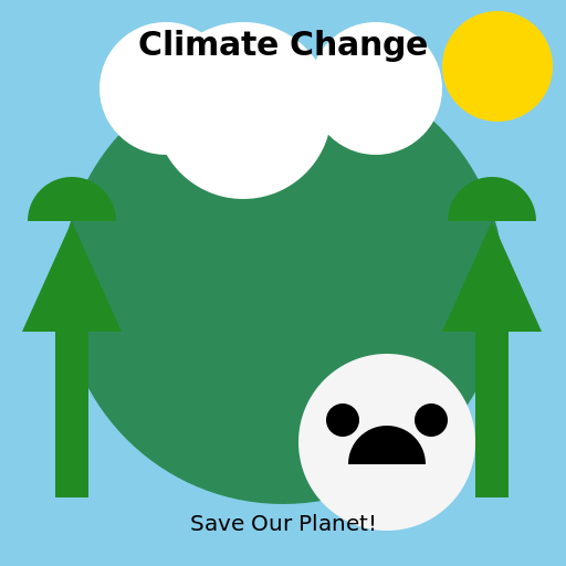 Climate Change Poster - DrawGPT