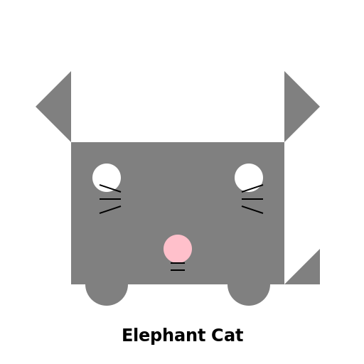 Elephant Cat - DrawGPT