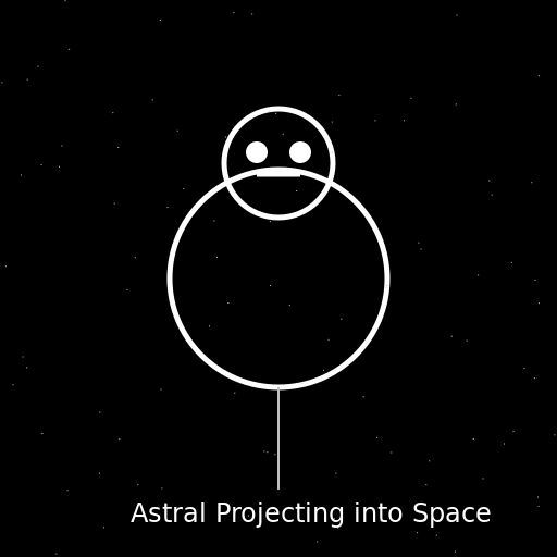 Astral Projecting into Space - DrawGPT