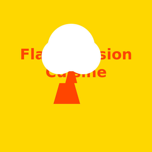 Flavor Fusion Cuisine Logo - DrawGPT